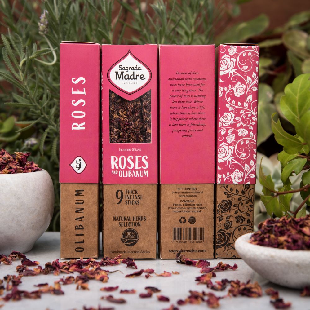 Incense Herbs Line - Roses - Frankincense / Divine love affair