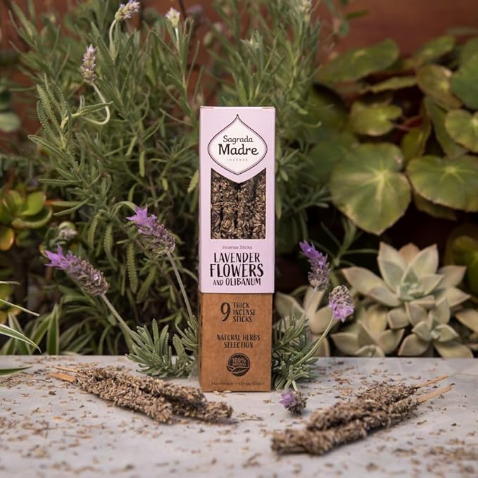 Incense Herbs Line - Lavender - Frankincense / Calming & Better Sleep