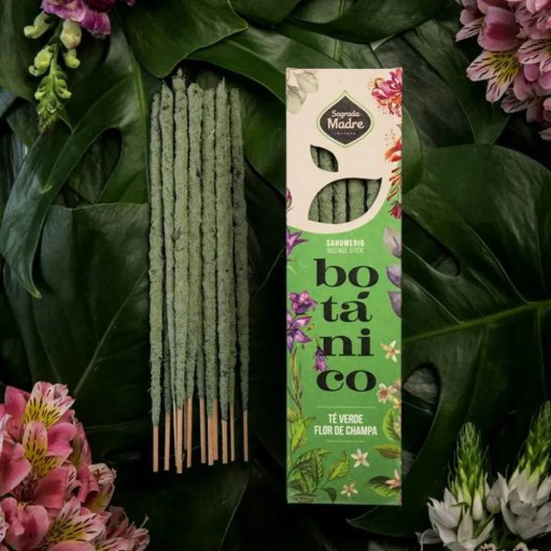 Botanical Incense Line - Green Tea & Champa