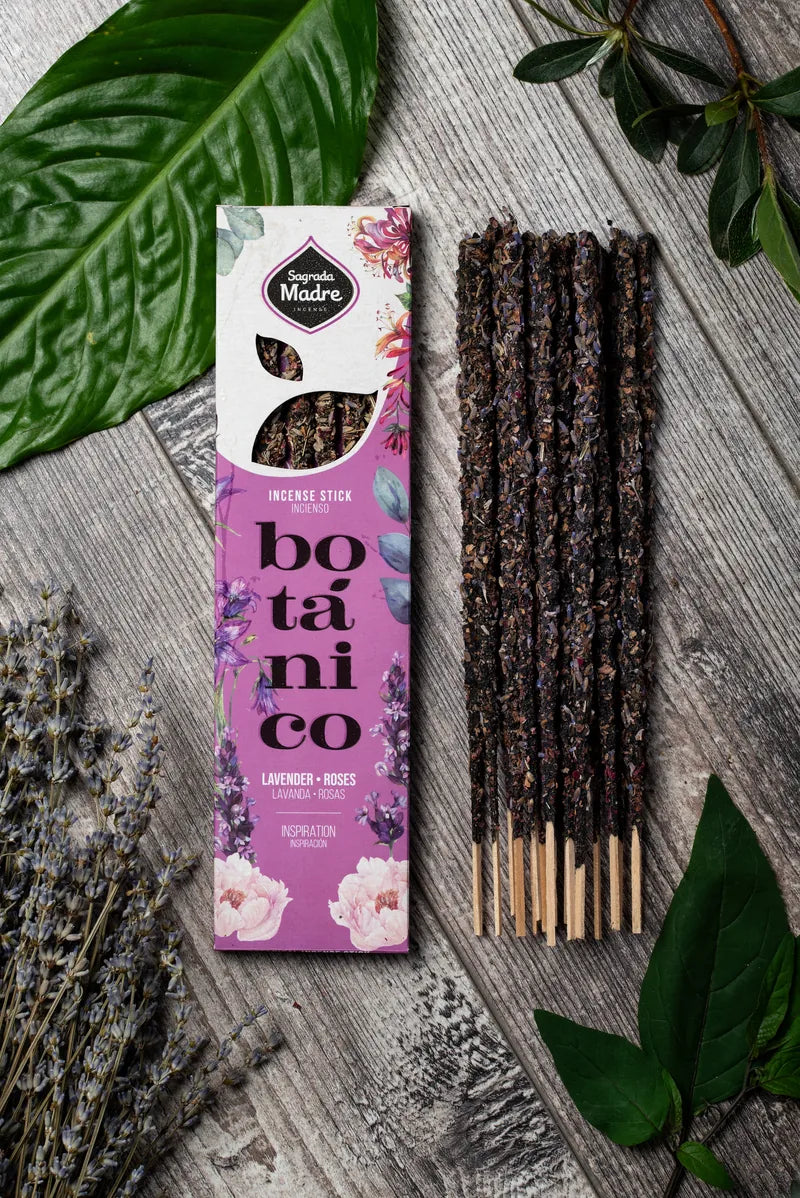 Botanical Incense Line - Lavender Roses