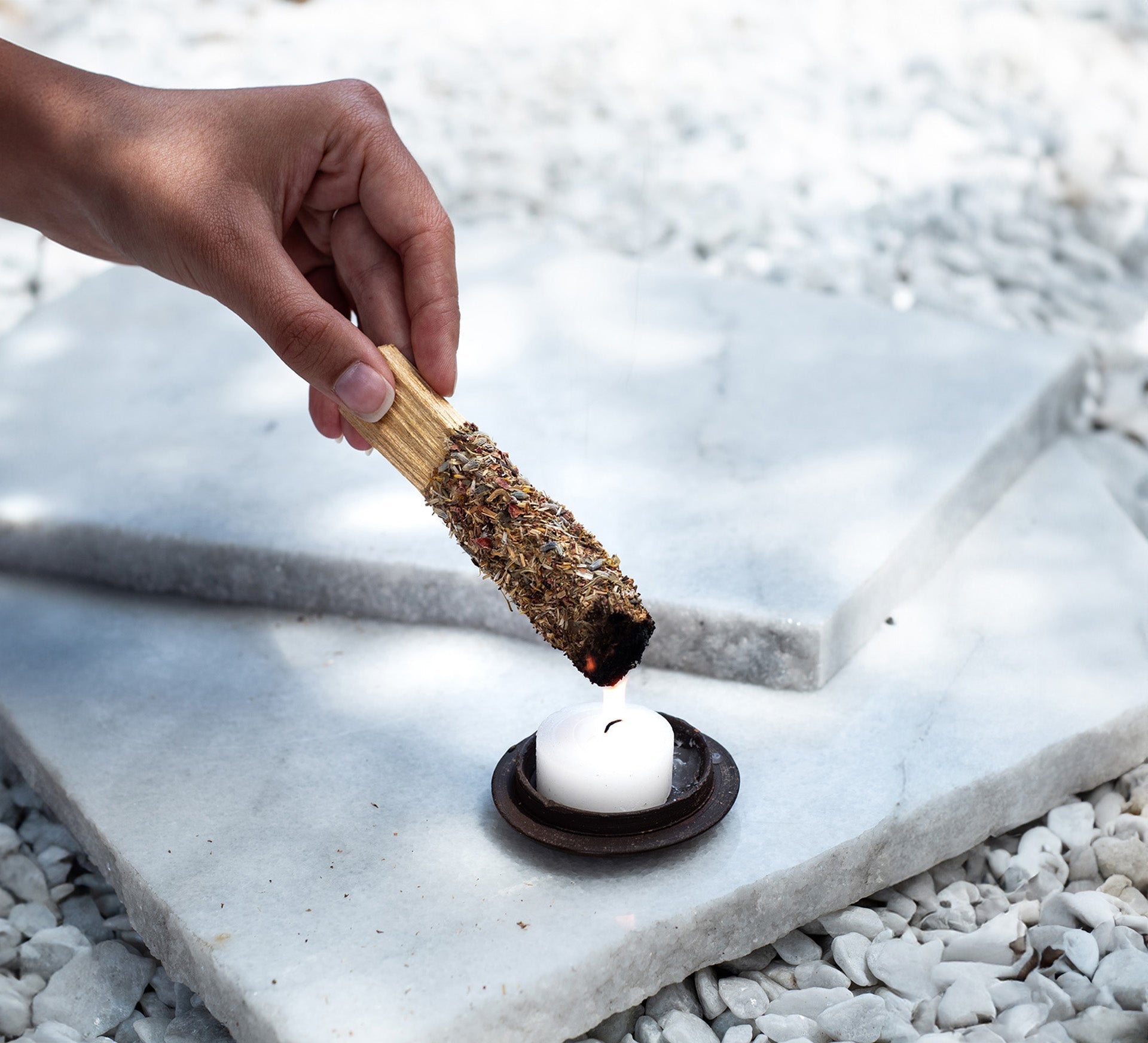 Sagrada Madre / Palo Santo Stick with Herbs